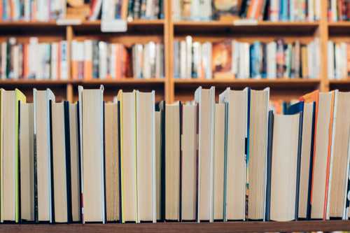 Shelf of books